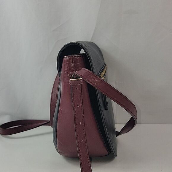 Halogen Leather Saddlebag Women's Handbag - Picture 5 of 16